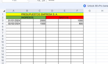 tutorial basico de presupuestos en excel &raquo;