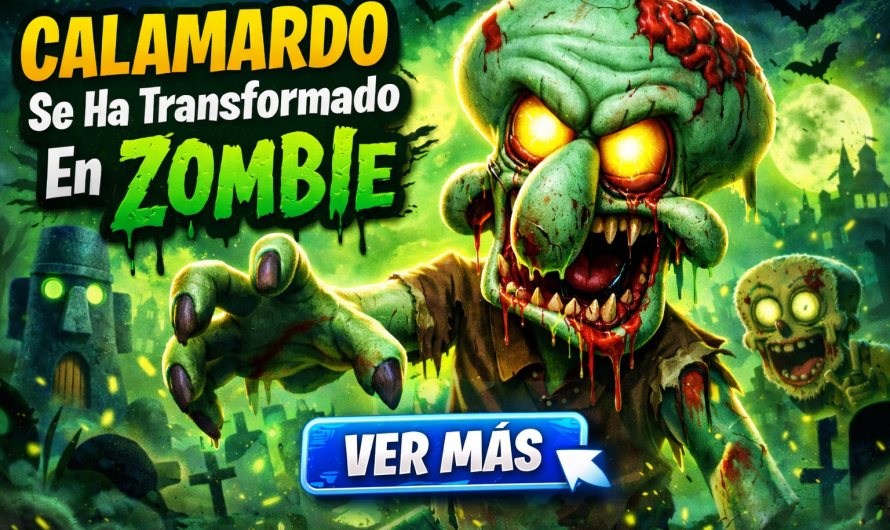 🧟 Calamardo Zombie: La Transformación Más Viral Que Está Rompiendo Internet