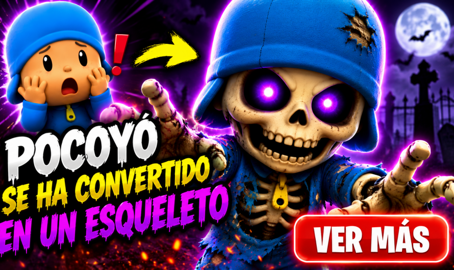 Pocoyó Se Ha Convertido En Un Esqueleto