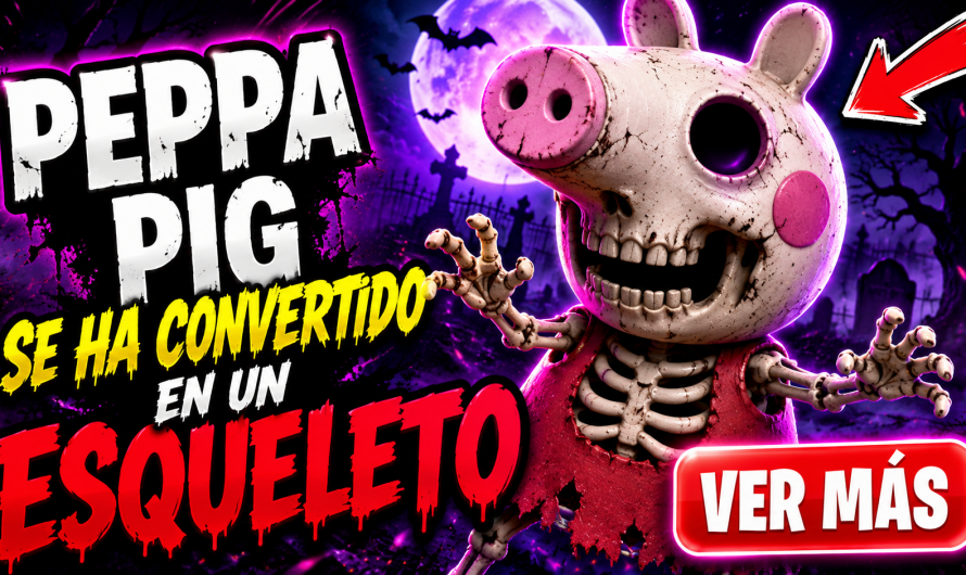 Peppa Pig Se Ha Convertido En Un Esqueleto